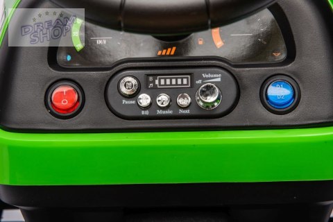 Traktor Na Akumulator BBH-030 Zielony Traktor Na Akumulator BBH-030 Zielony
