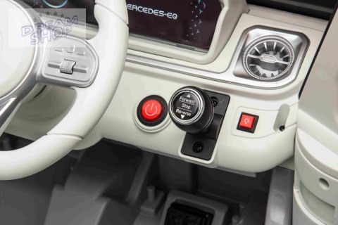 Pojazd Mercedes Benz EQG Srebrny Pojazd Mercedes Benz EQG Srebrny