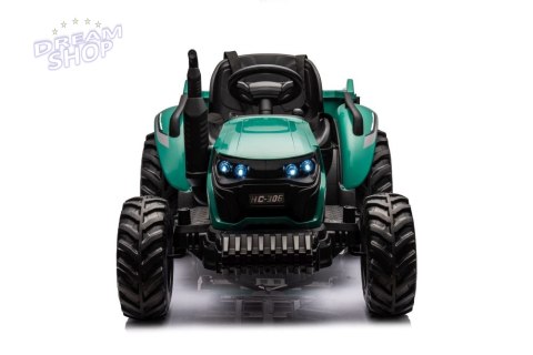 Traktor Na Akumulator HC-306 Ciemno Zielony 24V