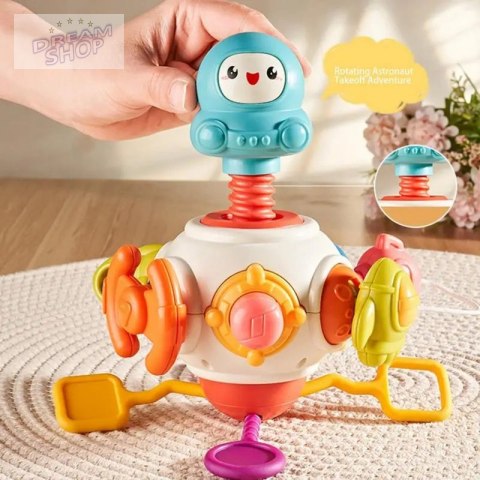 WOOPIE BABY Kostka Sześciościan Montessori Sensoryczna 8w1 WOOPIE BABY Kostka Sześciościan Montessori Sensoryczna 8w1