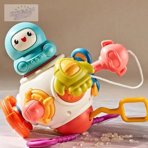 WOOPIE BABY Kostka Sześciościan Montessori Sensoryczna 8w1 WOOPIE BABY Kostka Sześciościan Montessori Sensoryczna 8w1