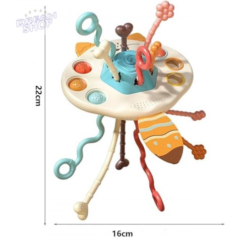 WOOPIE BABY Zabawka Sensoryczna Montessori Gryzak Grzechotka Wielofunkcyjny Lis WOOPIE BABY Zabawka Sensoryczna Montessori Gryzak Grzechotka Wielofunkcyjny Lis