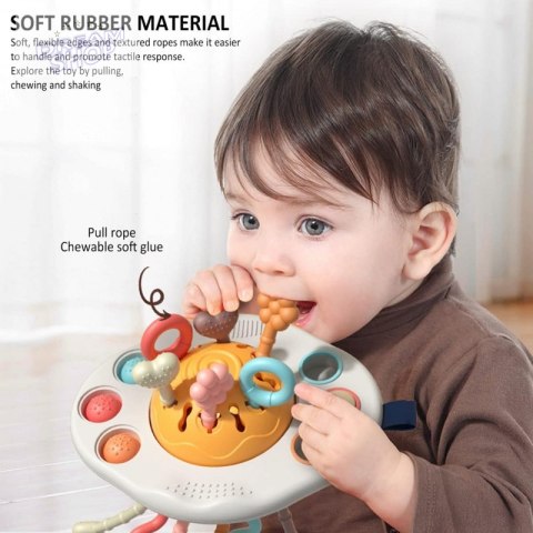 WOOPIE BABY Zabawka Sensoryczna Montessori Gryzak Grzechotka Wielofunkcyjny UFO WOOPIE BABY Zabawka Sensoryczna Montessori Gryzak Grzechotka Wielofunkcyjny UFO