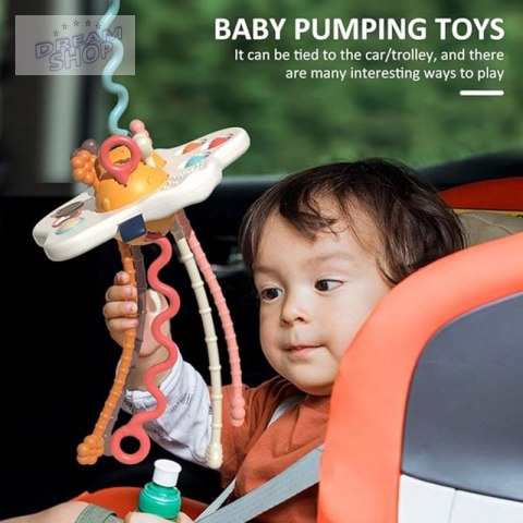 WOOPIE BABY Zabawka Sensoryczna Montessori Gryzak Grzechotka Wielofunkcyjny UFO WOOPIE BABY Zabawka Sensoryczna Montessori Gryzak Grzechotka Wielofunkcyjny UFO