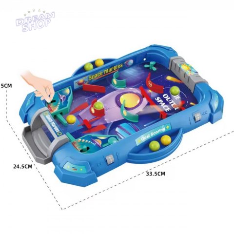 WOOPIE Gra Zręcznościowa Flipper " Kosmiczna Rozgrywka" 2w1 WOOPIE Gra Zręcznościowa Flipper " Kosmiczna Rozgrywka" 2w1