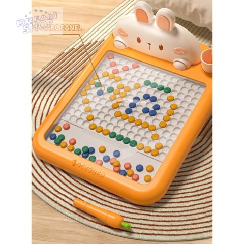 WOOPIE Tablica Magnetyczna Montessori MagPad Do Rysowania Królik Marchewka WOOPIE Tablica Magnetyczna Montessori MagPad Do Rysowania Królik Marchewka