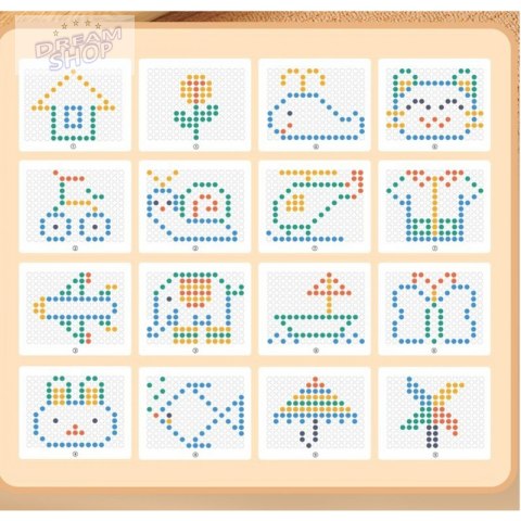 WOOPIE Tablica Magnetyczna Montessori MagPad Do Rysowania Królik Marchewka WOOPIE Tablica Magnetyczna Montessori MagPad Do Rysowania Królik Marchewka