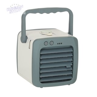 Klimatyzator klimator przenośny wentylator biurkowy USB biały