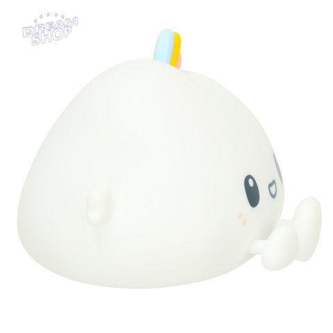 Lampka nocna dla dzieci silikonowa na baterie biała RGB chmurka Lampka nocna dla dzieci silikonowa na baterie biała RGB chmurka