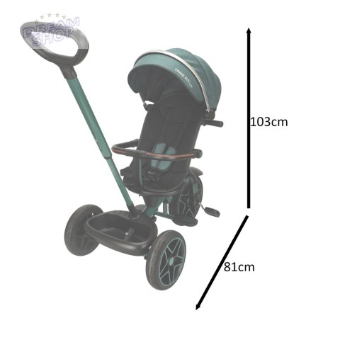 Rowerek trójkołowy TRIKE FIX Elite zielony Rowerek trójkołowy TRIKE FIX Elite zielony