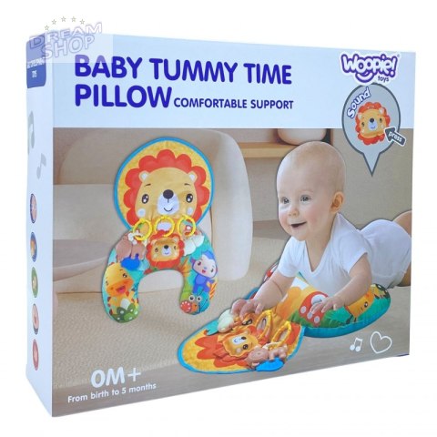 WOOPIE BABY Poduszka Rogal Interaktywna Mata Edukacyjna Grzechotka Gryzak WOOPIE BABY Poduszka Rogal Interaktywna Mata Edukacyjna Grzechotka Gryzak