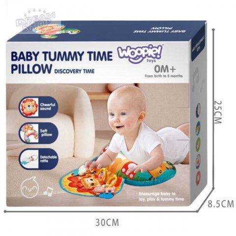 WOOPIE BABY Poduszka Rogal Interaktywna Mata Edukacyjna Grzechotka Gryzak WOOPIE BABY Poduszka Rogal Interaktywna Mata Edukacyjna Grzechotka Gryzak