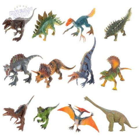 WOOPIE Duży Zestaw Figurki Dinozaury XXL + Mata "Prehistoryczny Świat" WOOPIE Duży Zestaw Figurki Dinozaury XXL + Mata "Prehistoryczny Świat"