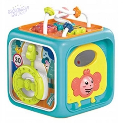 WOOPIE Kostka Sensoryczna Edukacyjna Montessori Sorter 6w1 WOOPIE Kostka Sensoryczna Edukacyjna Montessori Sorter 6w1