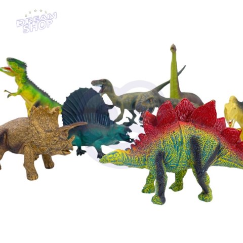 WOOPIE Zestaw Figurki Dinozaury 9szt. + Mata + Kuferek WOOPIE Zestaw Figurki Dinozaury 9szt. + Mata + Kuferek