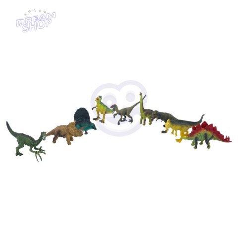 WOOPIE Zestaw Figurki Dinozaury 9szt. + Mata + Kuferek WOOPIE Zestaw Figurki Dinozaury 9szt. + Mata + Kuferek