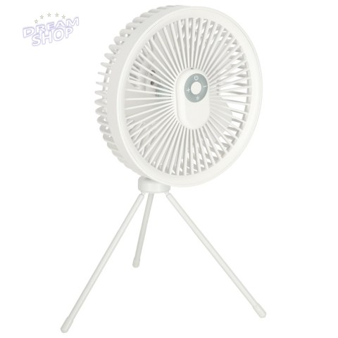 Wentylator wiatrak biurkowy stojący 34 cm biały Wentylator wiatrak biurkowy stojący 34 cm biały