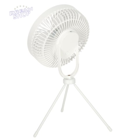 Wentylator wiatrak biurkowy stojący 34 cm biały Wentylator wiatrak biurkowy stojący 34 cm biały