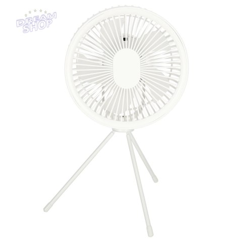 Wentylator wiatrak biurkowy stojący 34 cm biały Wentylator wiatrak biurkowy stojący 34 cm biały