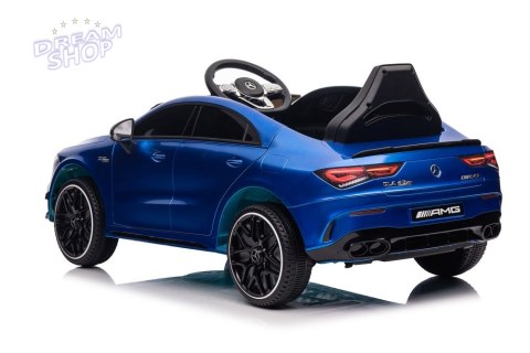 Auto Na Akumulator Mercedes CLA 45s AMG Niebieski Lakierowany 4x4 Auto Na Akumulator Mercedes CLA 45s AMG Niebieski Lakierowany 4x4