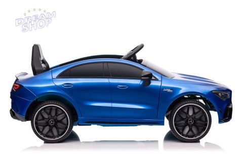 Auto Na Akumulator Mercedes CLA 45s AMG Niebieski Lakierowany 4x4 Auto Na Akumulator Mercedes CLA 45s AMG Niebieski Lakierowany 4x4