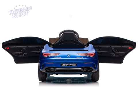 Auto Na Akumulator Mercedes CLA 45s AMG Niebieski Lakierowany 4x4 Auto Na Akumulator Mercedes CLA 45s AMG Niebieski Lakierowany 4x4