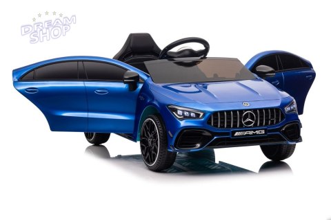 Auto Na Akumulator Mercedes CLA 45s AMG Niebieski Lakierowany 4x4 Auto Na Akumulator Mercedes CLA 45s AMG Niebieski Lakierowany 4x4