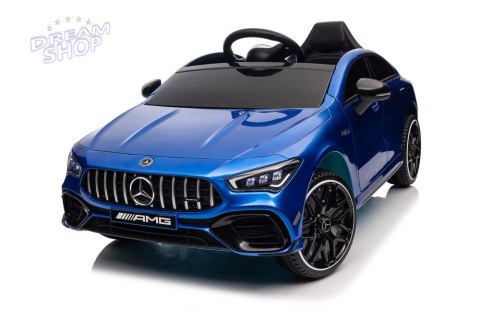 Auto Na Akumulator Mercedes CLA 45s AMG Niebieski Lakierowany 4x4 Auto Na Akumulator Mercedes CLA 45s AMG Niebieski Lakierowany 4x4