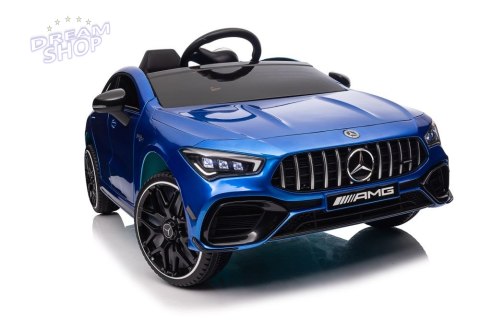 Auto Na Akumulator Mercedes CLA 45s AMG Niebieski Lakierowany 4x4 Auto Na Akumulator Mercedes CLA 45s AMG Niebieski Lakierowany 4x4