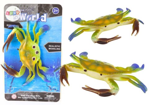 Figurka Gumowy Krab Zielony Sea World Figurka Gumowy Krab Zielony Sea World