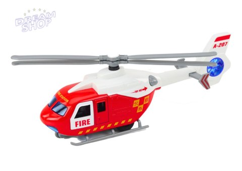 Helikopter Ratunkowy Policyjny Strażacki Metalowy Napęd Otwierane Drzwi Helikopter Ratunkowy Policyjny Strażacki Metalowy Napęd Otwierane Drzwi