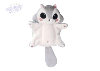 Maskotka Pluszowa Lotopałanka karłowata Szara Brelok 10 cm