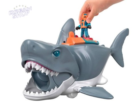 Mattel Imaginext Mega mechaniczny rekin atak rekina ruchoma paszcza ZA5438 Mattel Imaginext Mega mechaniczny rekin atak rekina ruchoma paszcza ZA5438