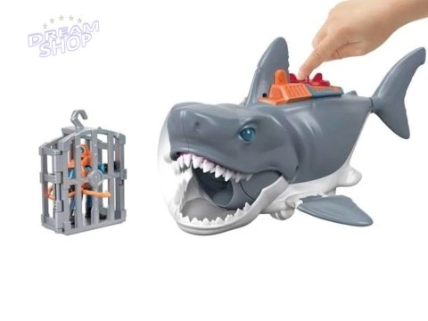 Mattel Imaginext Mega mechaniczny rekin atak rekina ruchoma paszcza ZA5438 Mattel Imaginext Mega mechaniczny rekin atak rekina ruchoma paszcza ZA5438