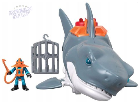 Mattel Imaginext Mega mechaniczny rekin atak rekina ruchoma paszcza ZA5438 Mattel Imaginext Mega mechaniczny rekin atak rekina ruchoma paszcza ZA5438