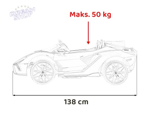 Pojazd Lamborghini SIAN Czerwony Pojazd Lamborghini SIAN Czerwony