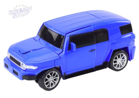 Robot Auto 2w1 Transformacja Akcesoria Broń Niebieski Robot Auto 2w1 Transformacja Akcesoria Broń Niebieski
