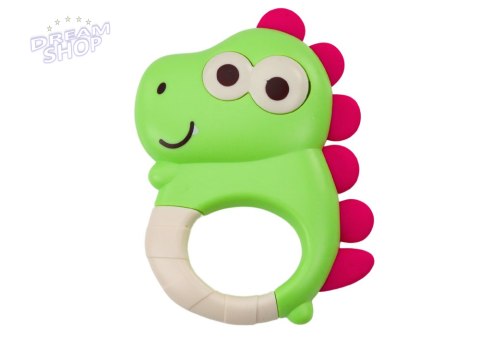 Zestaw Grzechotek Gryzaków Zwierzątka Kolorowe Pastelowe 4 Szt