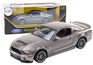 Auto Ford Shelby GT500 W Skali 1:24 Napęd Srebrny