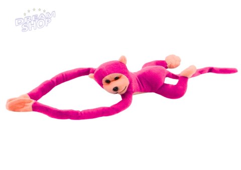 Maskotka Pluszowa Małpka z Dźwiękiem Ciemno Różowa 60 cm Maskotka Pluszowa Małpka z Dźwiękiem Ciemno Różowa 60 cm