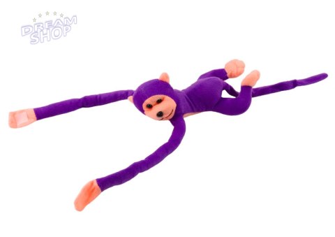 Maskotka Pluszowa Małpka z Dźwiękiem Fioletowa 80 cm Maskotka Pluszowa Małpka z Dźwiękiem Fioletowa 80 cm