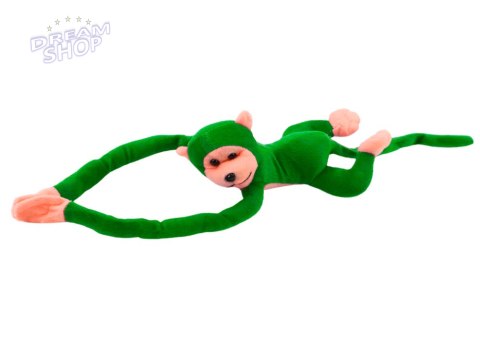 Maskotka Pluszowa Małpka z Dźwiękiem Zielona 80 cm