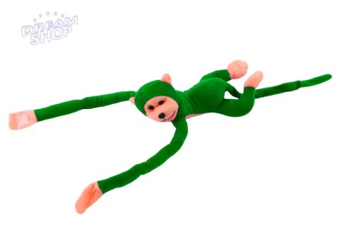 Maskotka Pluszowa Małpka z Dźwiękiem Zielona 80 cm