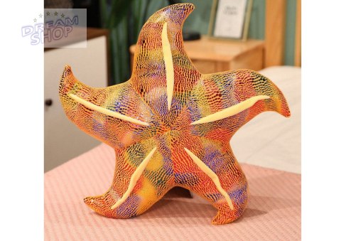 Maskotka Pluszowa Rozgwiazda Żółta Poduszka 20 cm