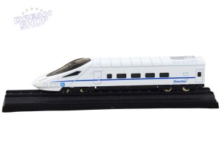 Model Kolekcjonerski Pociąg Wagon Biały 1:48 Metalowy