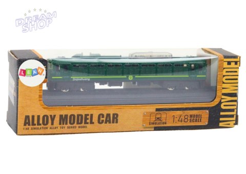 Model Kolekcjonerski Pociąg Wagon1:48 Metalowy Zielony Model Kolekcjonerski Pociąg Wagon1:48 Metalowy Zielony