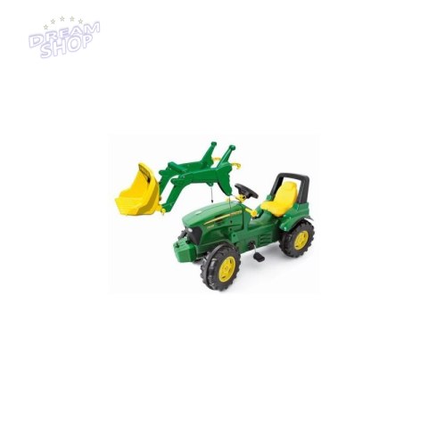 Rolly Toys John Deere Traktor na pedały Biegi Pompowane Koła 3-8 lat Rolly Toys John Deere Traktor na pedały Biegi Pompowane Koła 3-8 lat