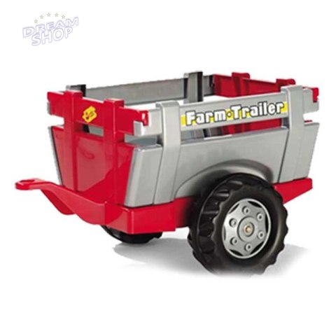 Rolly Toys Traktor na pedały Przyczepa Junior 3-8 lat do 50kg Rolly Toys Traktor na pedały Przyczepa Junior 3-8 lat do 50kg