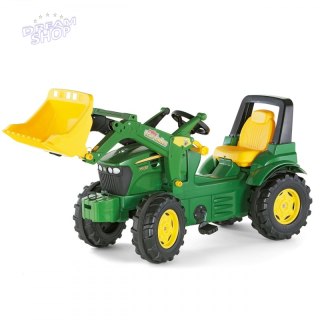 Rolly Toys rollyFarmtrac Traktor na pedały John Deere Łyżka 3-8 Lat