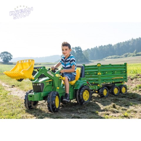 Rolly Toys rollyFarmtrac Traktor na pedały John Deere Łyżka 3-8 Lat Rolly Toys rollyFarmtrac Traktor na pedały John Deere Łyżka 3-8 Lat